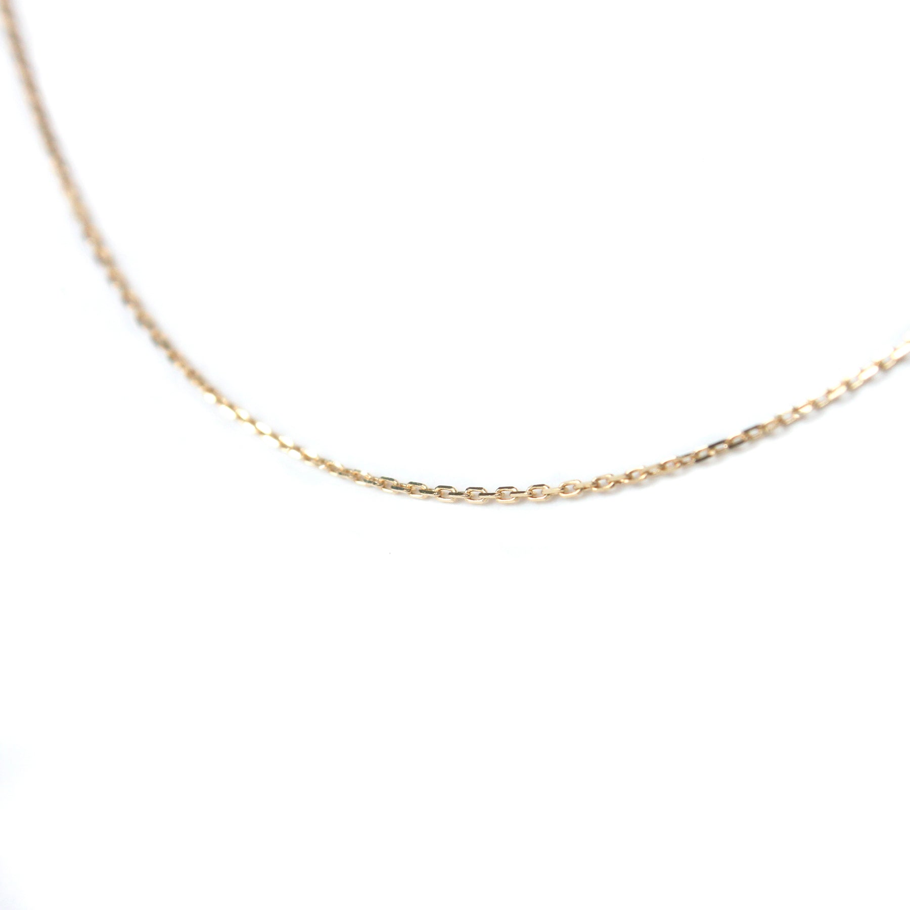 14k Gold Thread Chain (15"-17")