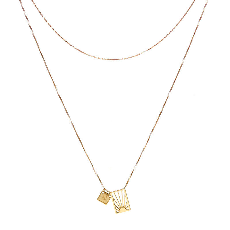 The Straits Limited Edition Necklace in 14k gold