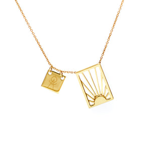 The Straits Limited Edition Necklace in 14k gold