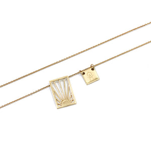 The Straits Limited Edition Necklace in 14k gold