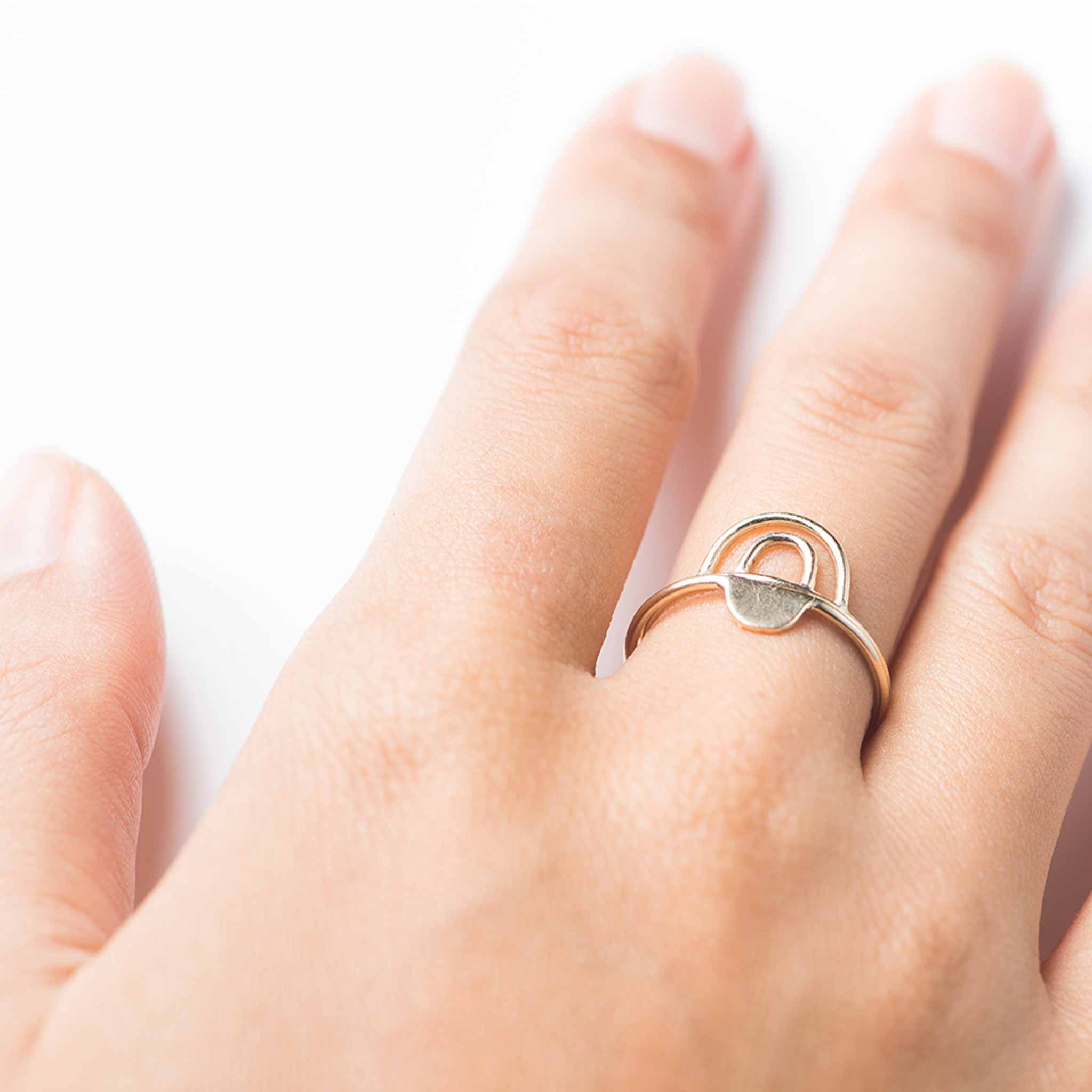 Stacking ring combinations
