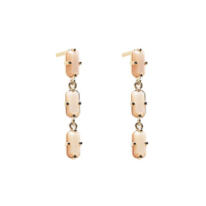 14k Gold Ray Earrings