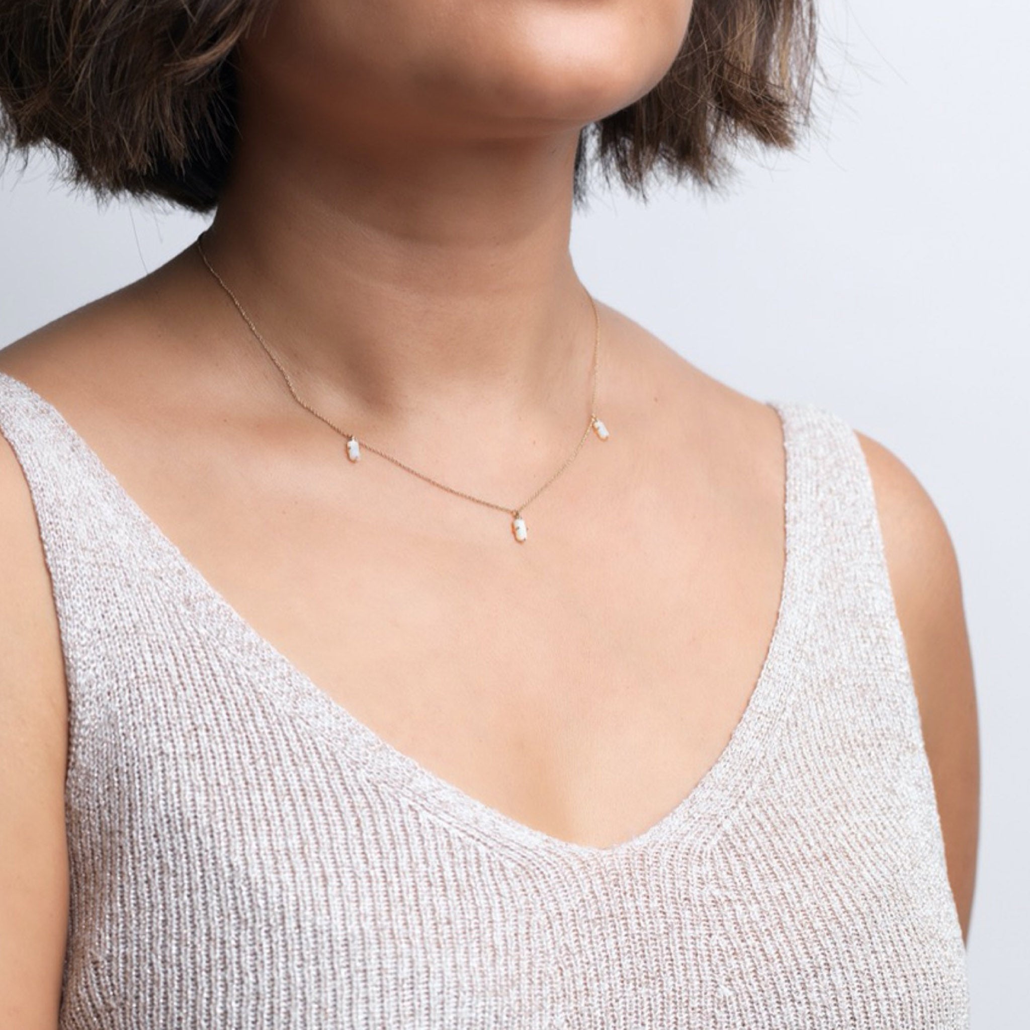 14k Gold Light Necklace